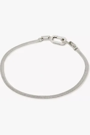 AllSaints Flat Snake Chain Collar Necklace