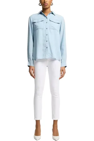 7 for all Mankind Roxanne Ankle Grazer Jeans