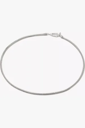 AllSaints Unisex Collar Snake Chain Necklace