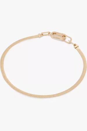 AllSaints Flat Snake Chain Collar Necklace