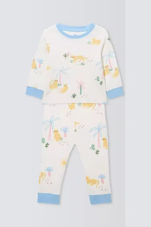 John Lewis Baby Leopard Pyjamas