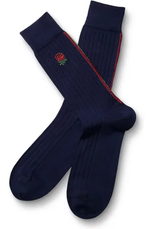 Charles Tyrwhitt England Rugby Cotton Rib Socks
