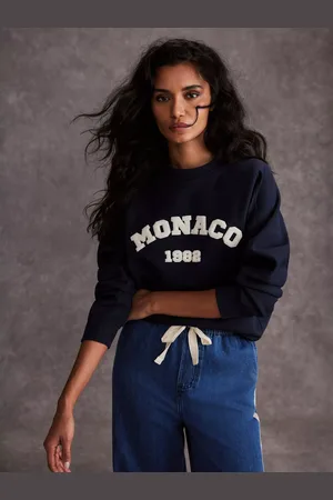 mint&berry Monaco Slogan Sweatshirt