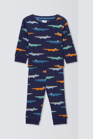 John Lewis Baby Colourful Crocodiles Pyjamas