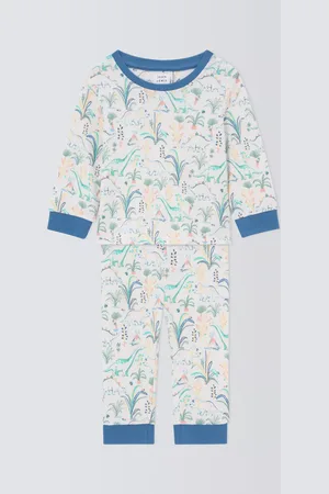 John Lewis Baby Linear Dinosaur Pyjamas