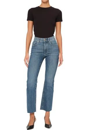 DL1961 Bridget High Rise Cropped Bootcut Jeans