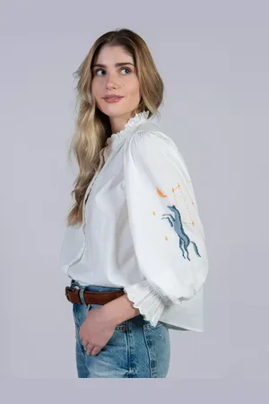 Cape Cove Clover Patch Blouse