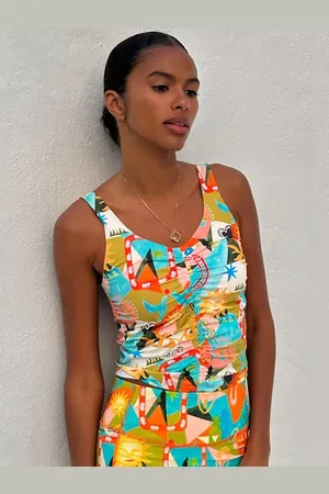 Never Fully Dressed Hope Print Sports Top