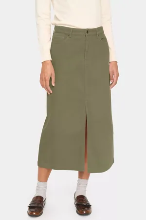 Saint Tropez Ilu Dyed Denim Skirt