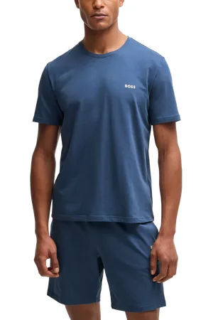 HUGO BOSS BOSS Logo Cotton Blend Lounge Top