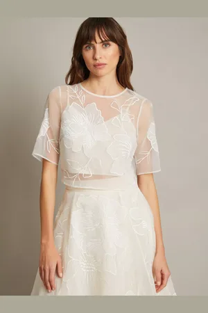 Monsoon Rosie Lace Floral Bridal Top