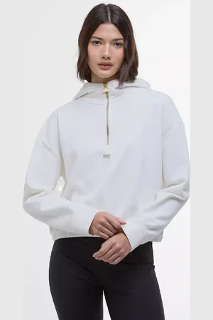 Barbour International Priya Half Zip Jersey Hoodie