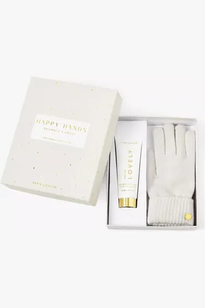 Katie Loxton Happy Hands Hand Cream & Gloves Gift Set
