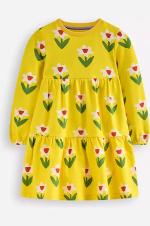 Boden Dixie Floral Print Tiered Dress