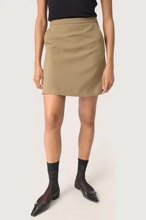 Soaked in Luxury Corinne A-Line Silhouette Mini Skirt