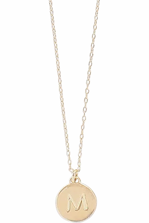 Kate Spade Initial Mini Pendant, Gold