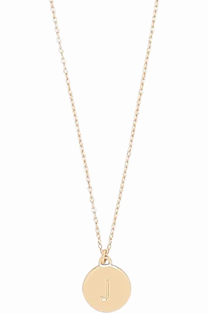 Kate Spade Initial Mini Pendant, Gold