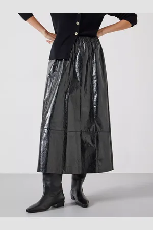 Hush Puppies Crackled Patent Skirt