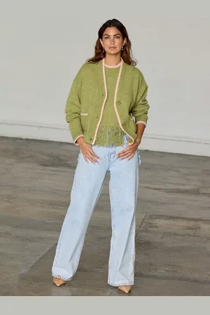 Never Fully Dressed Callie Contrast Cardigan
