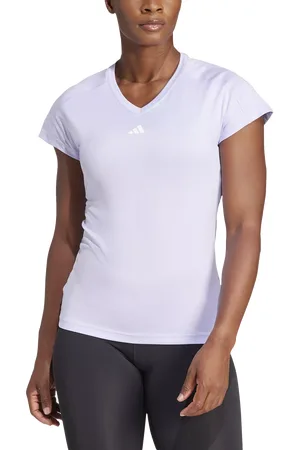 adidas Aeroready Train Essentials Minimal Branding V-Neck T-Shirt