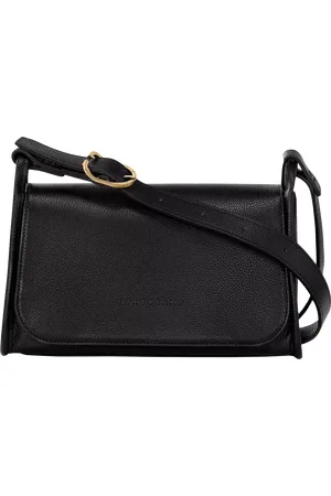 Longchamp Le Foulonné Leather Cross Body Bag