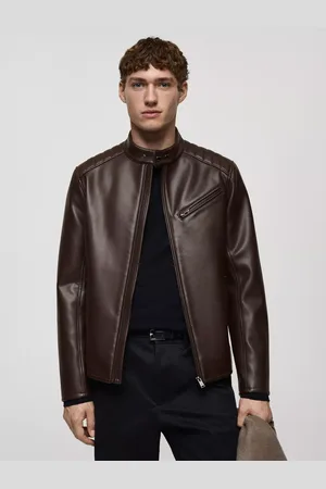 MANGO Joseno Leather Jacket