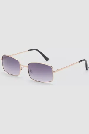 MANGO Denia Metallic Sunglasses