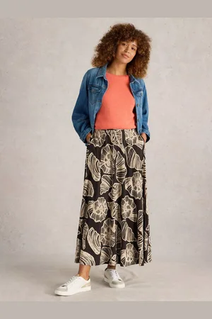 White Stuff Jada Floral Maxi Skirt