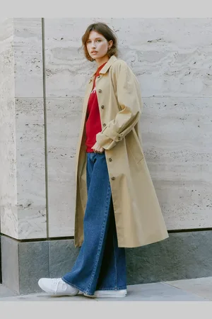 Albaray Single Breasted Organic Cotton Rich Trench Coat