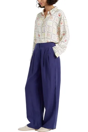 Chinti & Parker Pleat Front Trousers