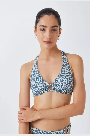 John Lewis Sabi Leo Halterneck Ring Bikini Top