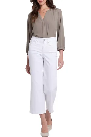NYDJ Waist-Match™ Teresa Wide Leg Ankle Jeans