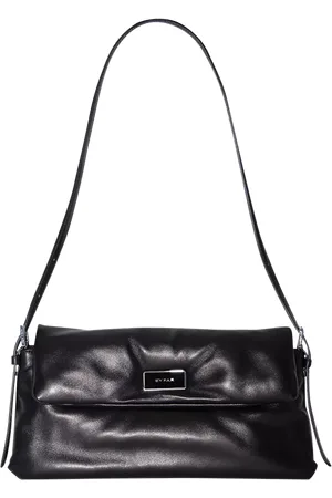 By Far Puffy Leather Shoulder Bag