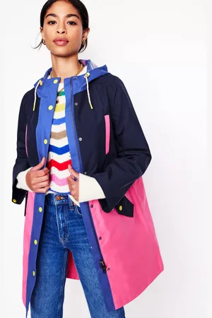 Boden Wells Colour Block Waterproof Coat