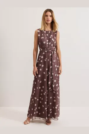 Phase Eight Maxine Polka Dot Chiffon Jumpsuit