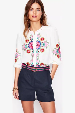 Boden Westbourne Pure Linen Shorts
