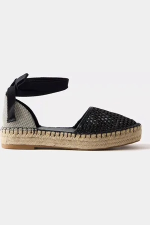 mint&berry Mesh Flat Espadrilles