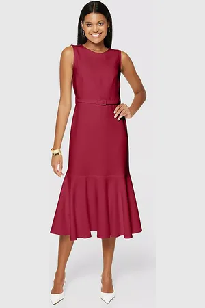 Closet Peplum Hem Dress
