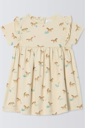 John Lewis Baby Horse Jersey Dress