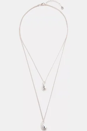 mint&berry Teardrop Layered Necklace