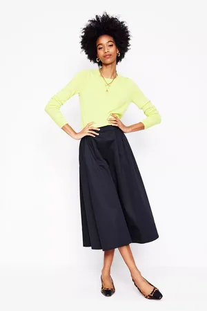 Boden Isabella Sateen Skirt