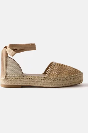 mint&berry Mesh Flat Espadrilles