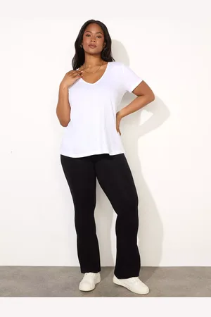 Live Unlimited London Curve Petite Bootcut Leggings