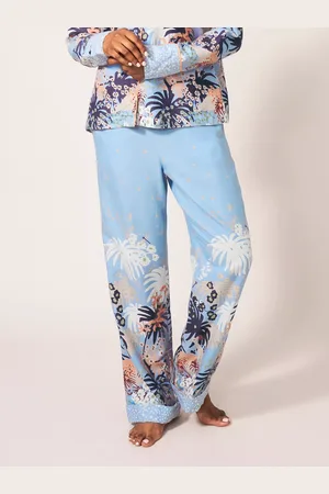 White Stuff Nina Star Leaf Print Pyjama Bottoms