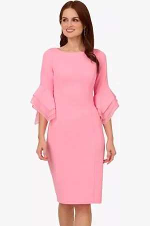 Adrianna Papell Knit Crepe Sheath Dress