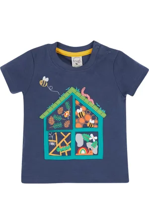 Frugi Baby Organic Cotton Interactive Applique T-Shirt