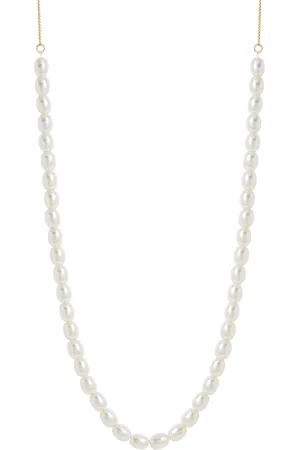 Jon Richard Adjustable Pearl Longline Necklace