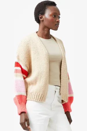 French Connection Monroe Stripe Sleeve Cardigan