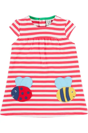 Frugi Baby Layla Stripe Pure Organic Cotton Dress