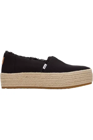 TOMS Valencia Frayed Platform Espadrilles